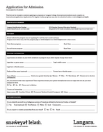 Domestic Student Application - all programs